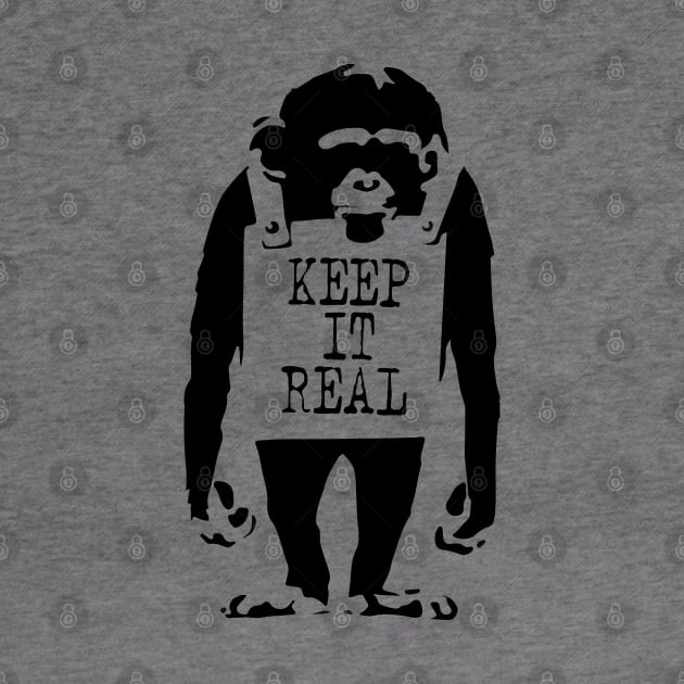 BANKSY Keep It Real by inkstyl